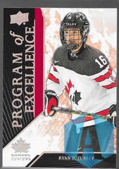2019-20 UD Team Canada Juniors Program Of Excellence # 114 Ryan Suzuki